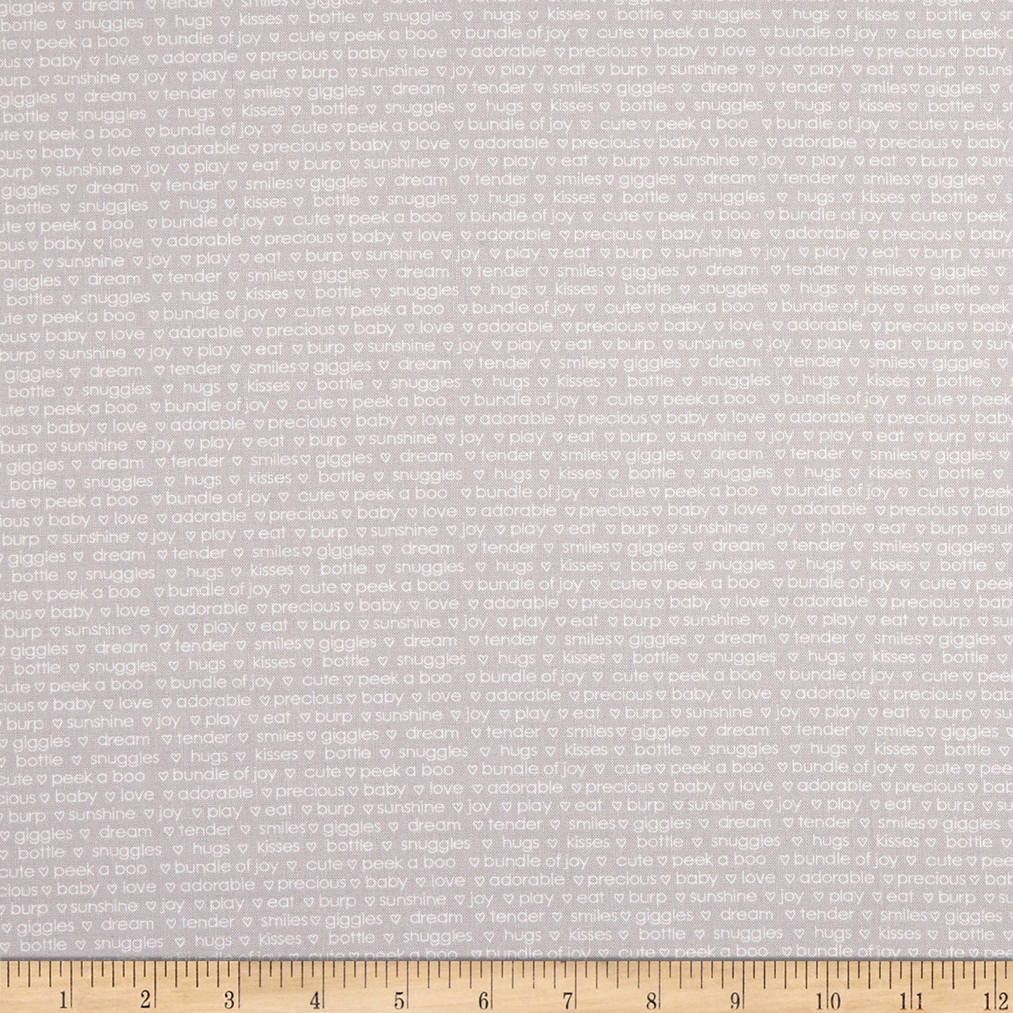 Words Light Grey