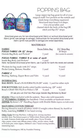 Poppins Bag Patterns