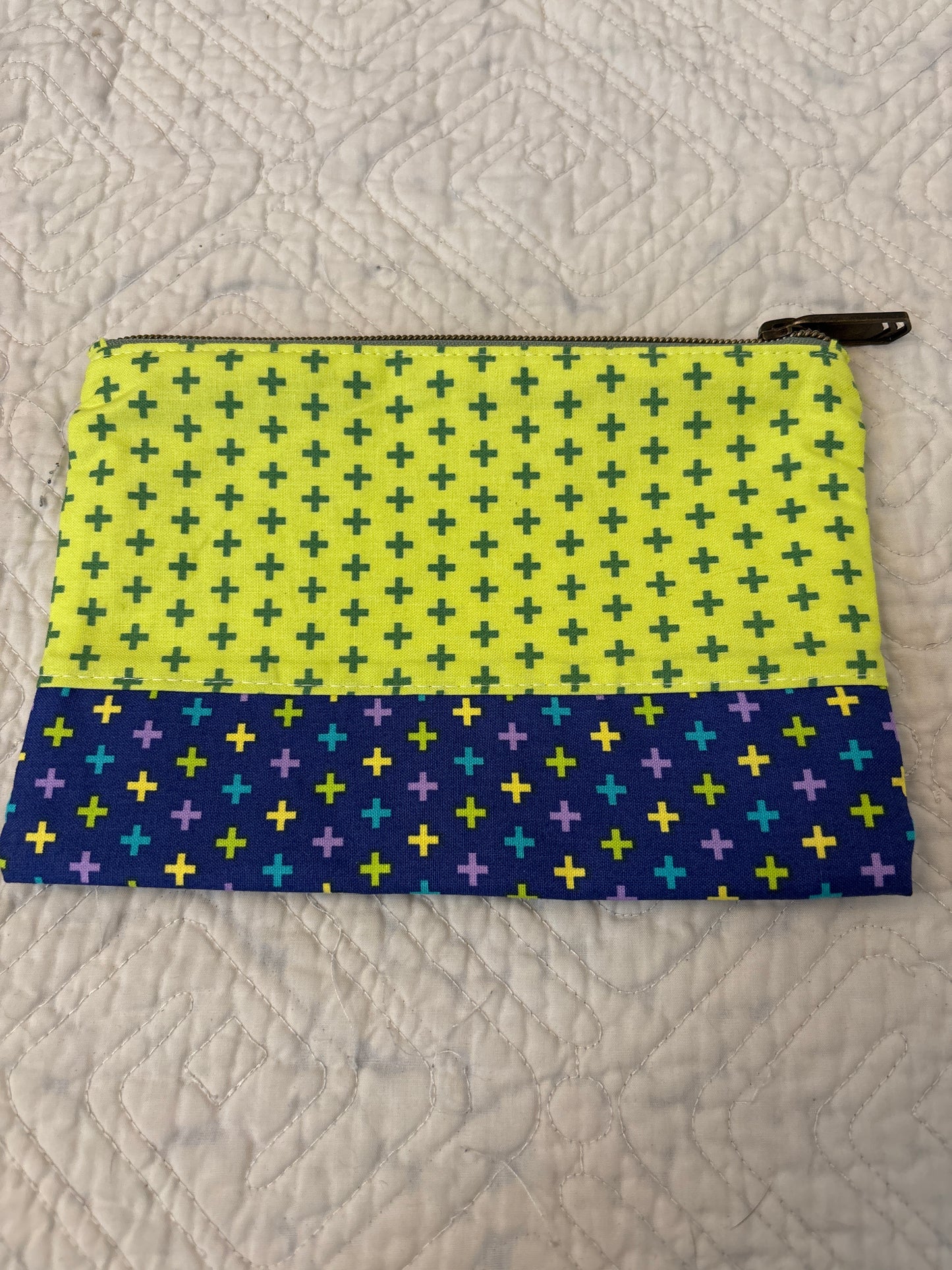 Toiletry Bag - Yellow Blue