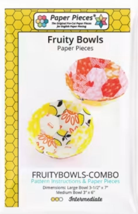 Fruity Bowls Pattern and Paper Pieces