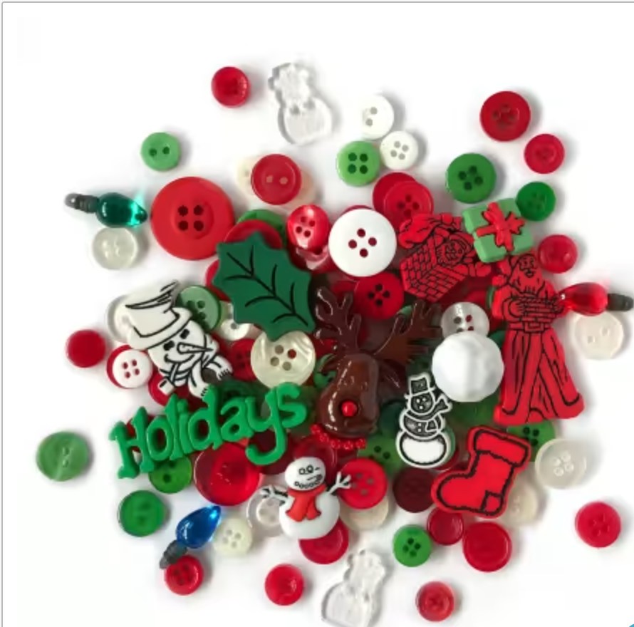Button Value Pack Holiday