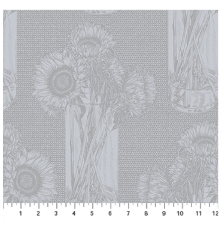 Anna Maria Textiles Indelible Soft Sunflowers Whisper