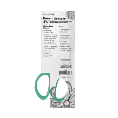 Perfect Scissors Teal 4-3/16in Small Knife-Edge Multipurpose Blades