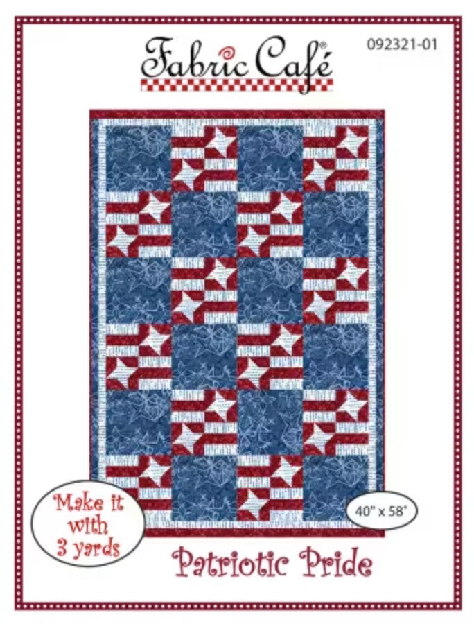 Fabric Cafe 3-Yard Quilt Patriotic Pride