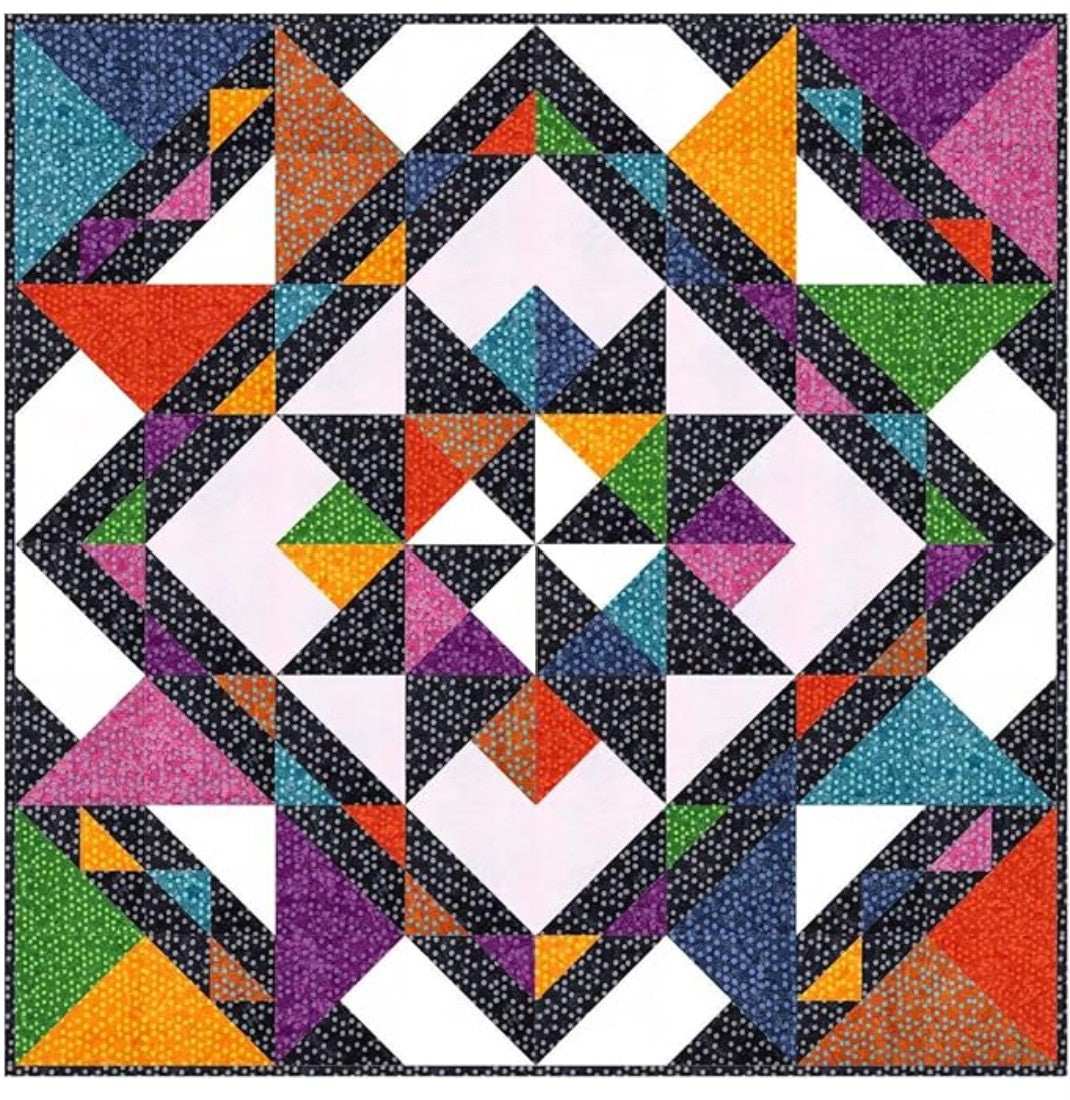 Polka Pop Elementals Starla Quilt Kit