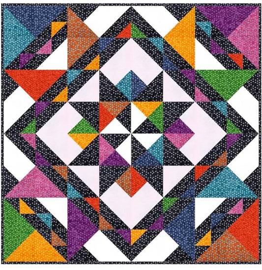 Polka Pop Elementals Starla Quilt Kit