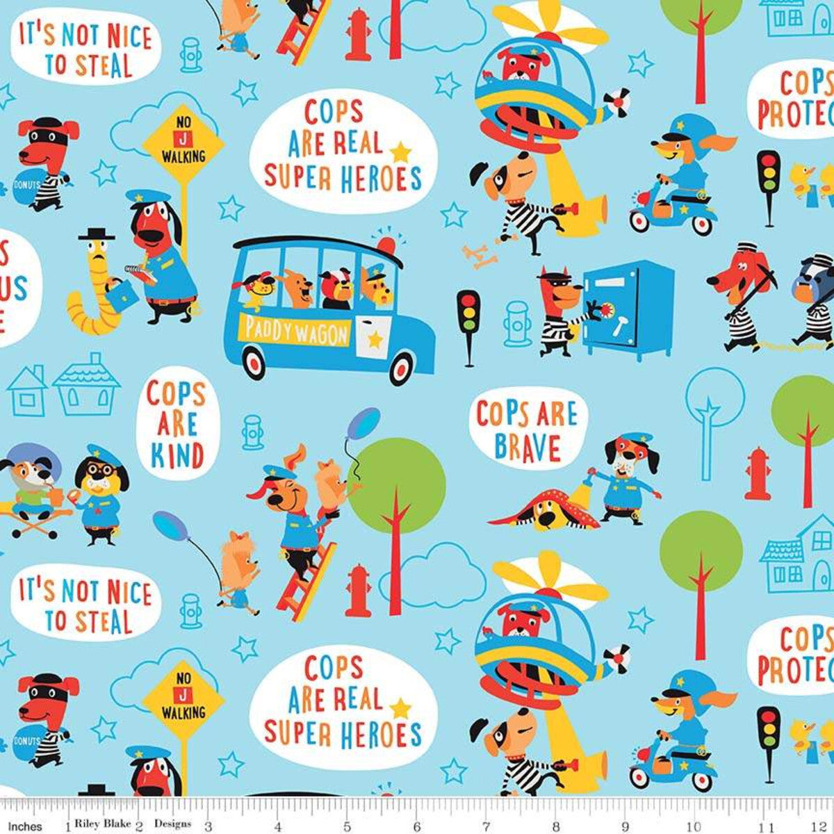 Cops & Robbers Blue