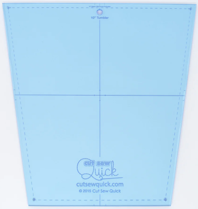 10” Tumbler Template