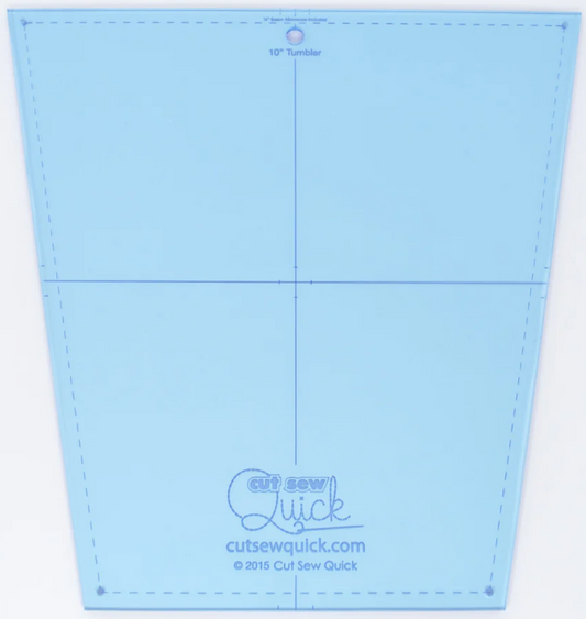 10” Tumbler Template