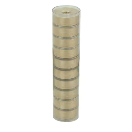 Light Tan Clear-Quilt Pre-wound Class L 67yd Bobbins  10 Count