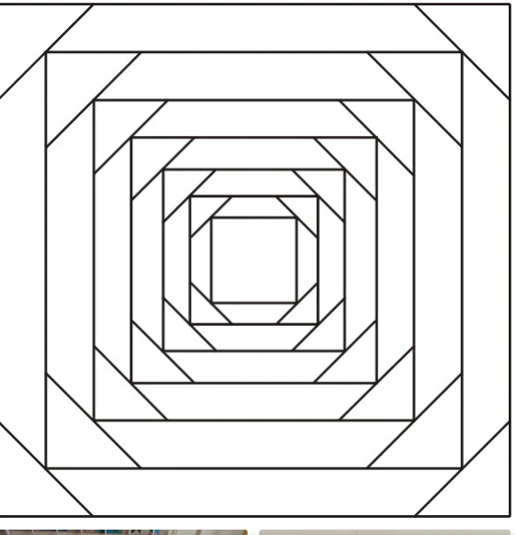 EZ Blocks Progressive Pineapple 12"