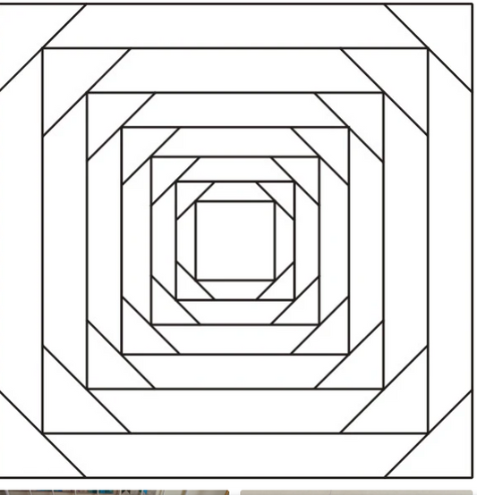 EZ Blocks Progressive Pineapple 12"