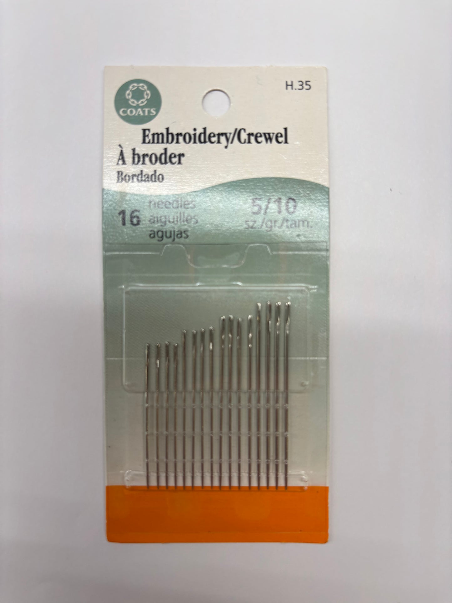 Embroidery/Crewel