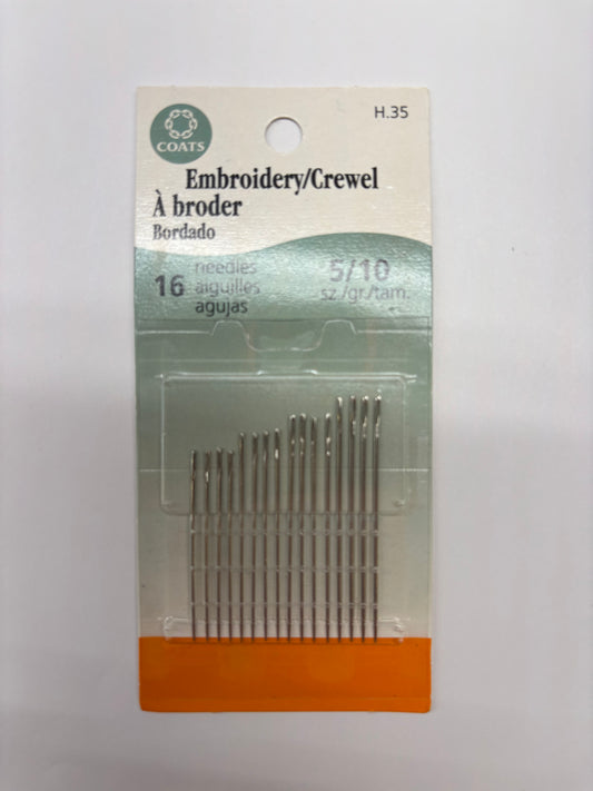 Embroidery/Crewel