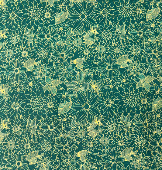 Floral Pets Sigrid Turquoise