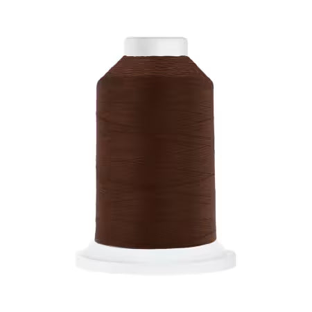Cairo-Quilt 50wt Solid Cotton Thread 3000yd Spools Dark Brown