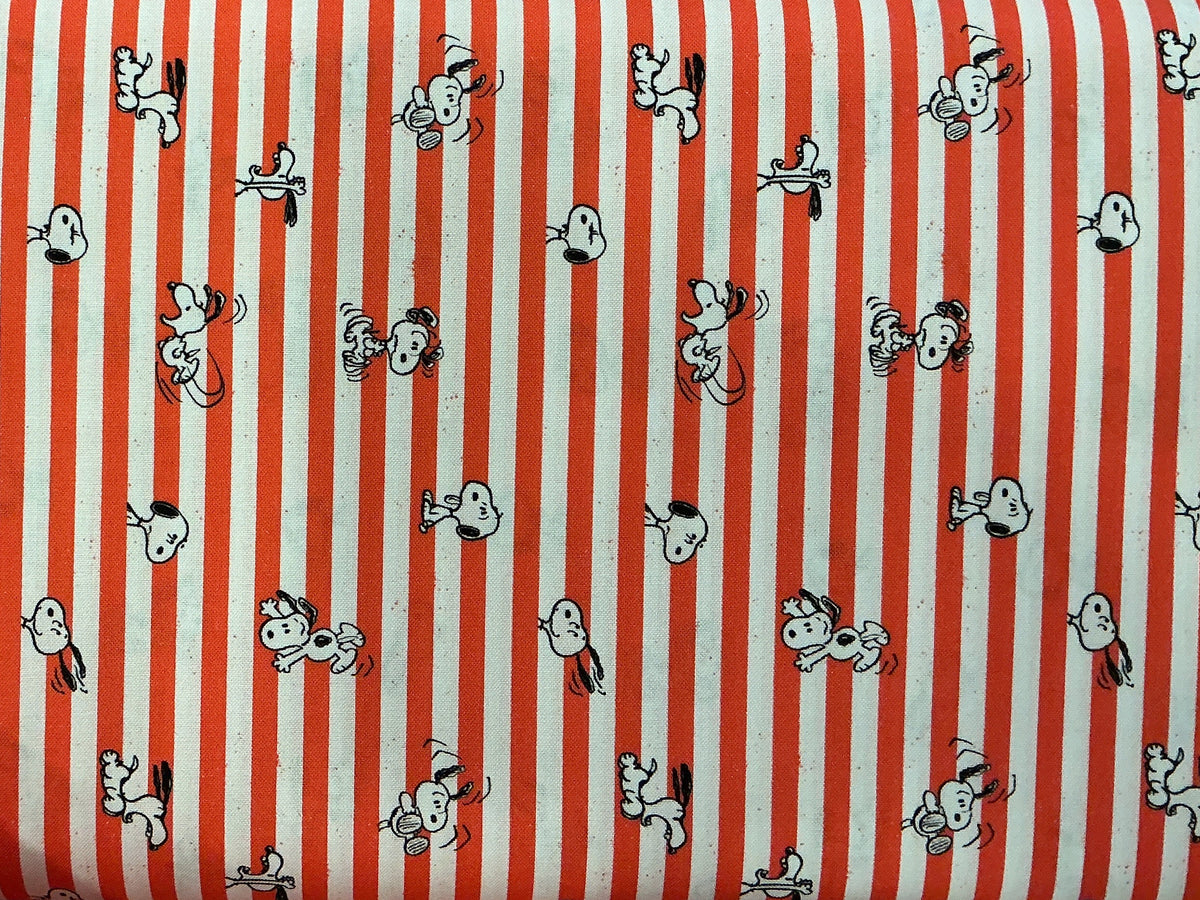 Snoopy Stripe Red