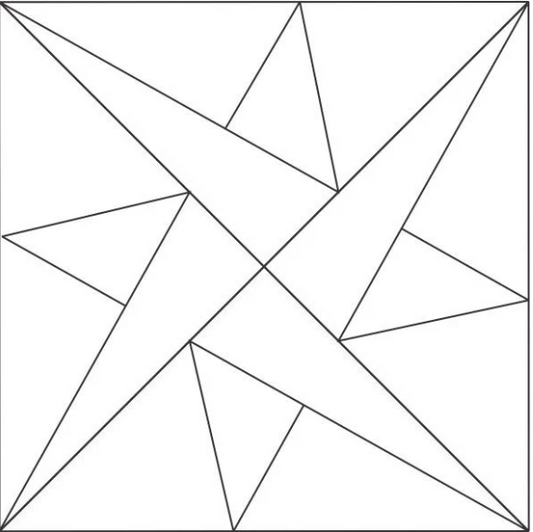 EZ Blocks 6" Woven Star
