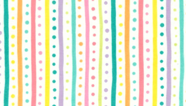 Busy Bunny Stripes/Dots Multicolor