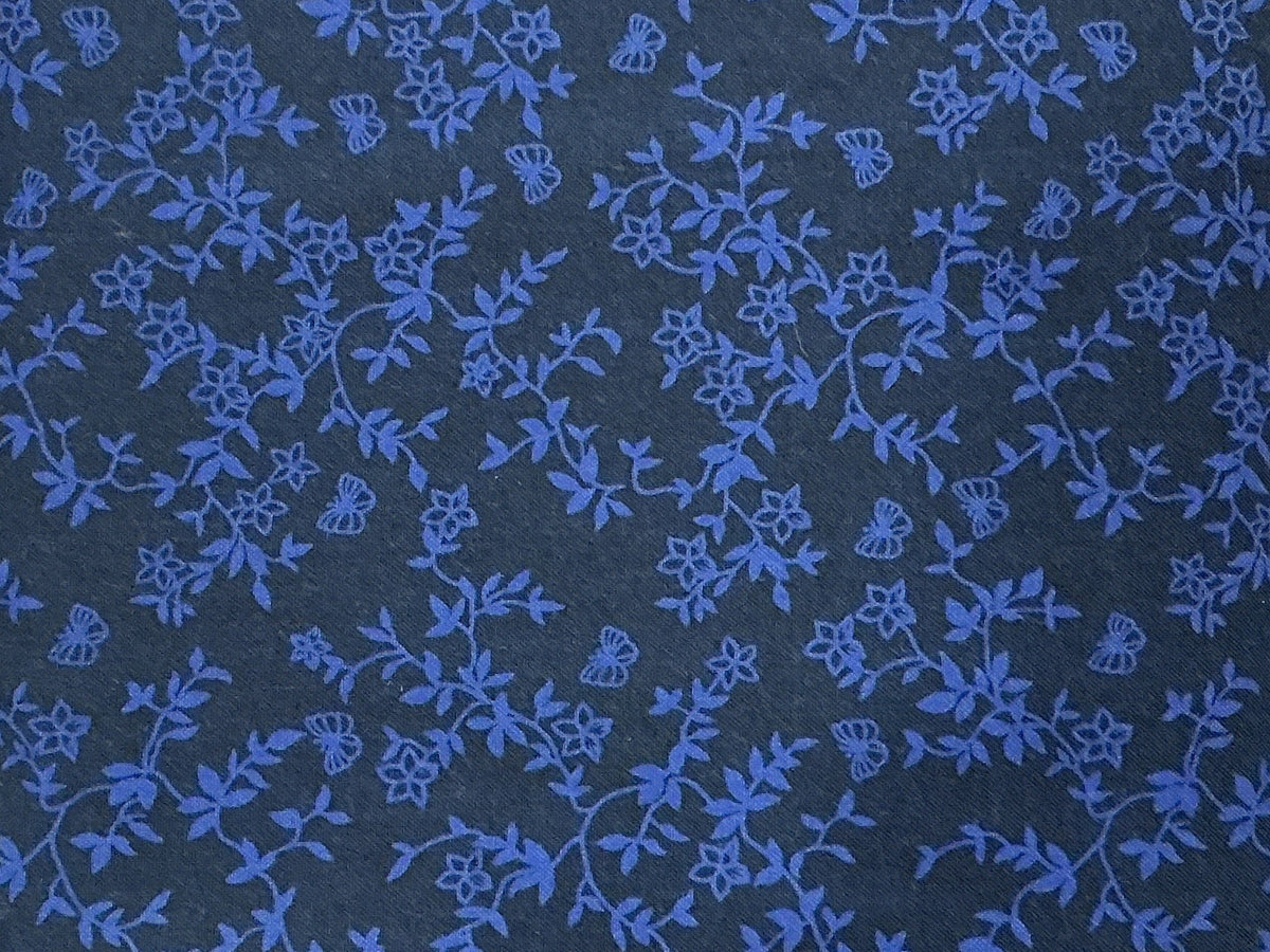 Tone on Tone Blue Vines