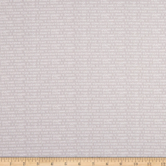 Words Light Grey
