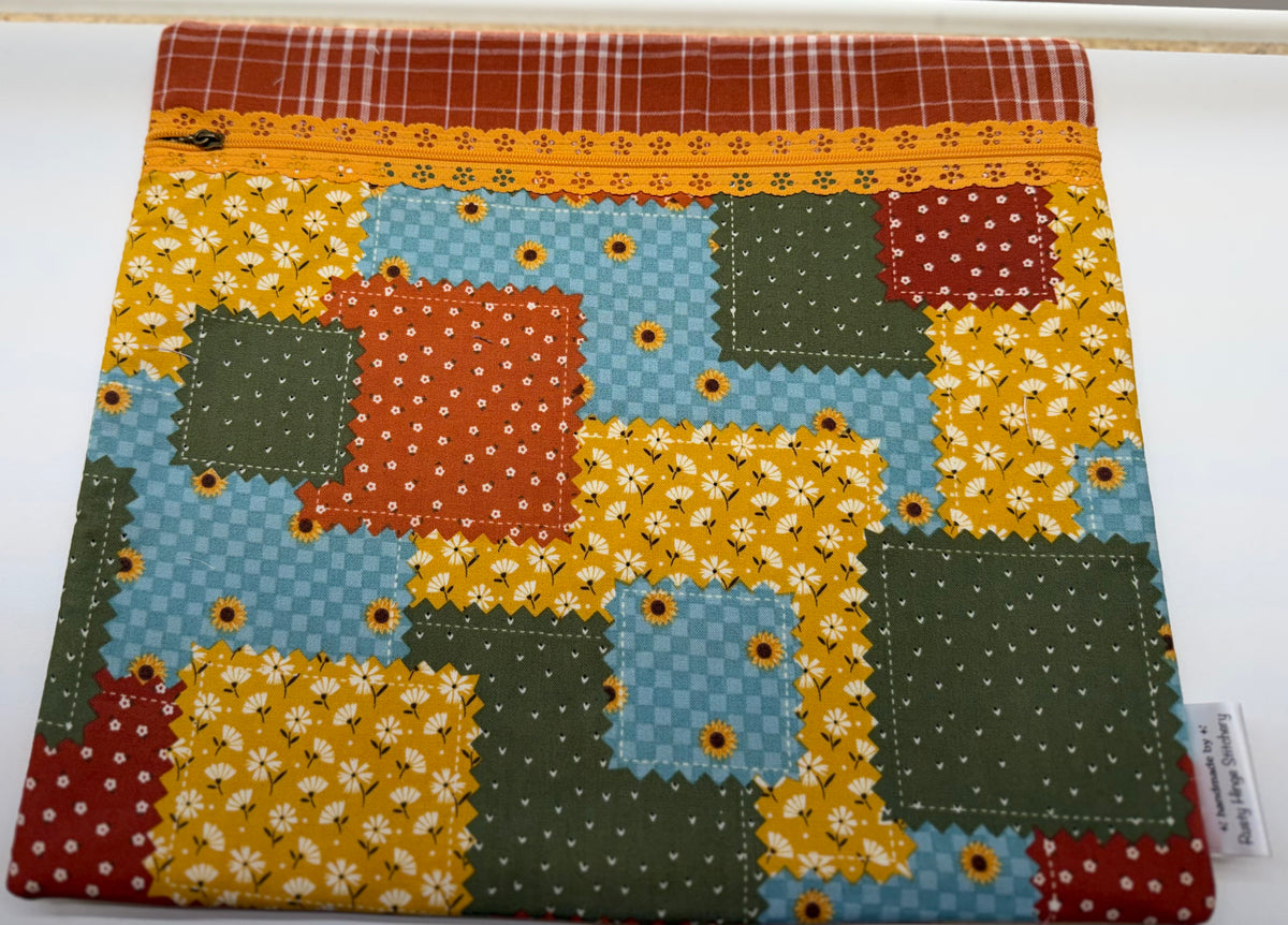 Autumn Patchwork Project Bag