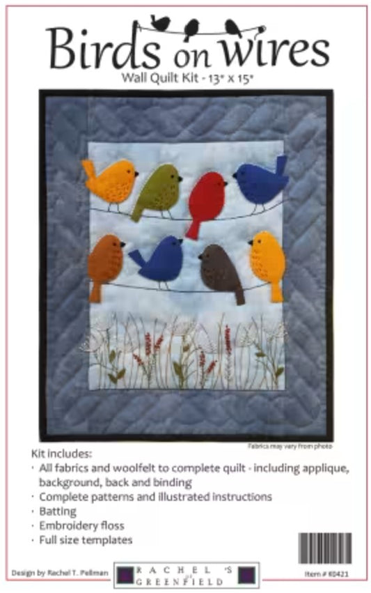 Birds on a Wire Wall Hanging Kit