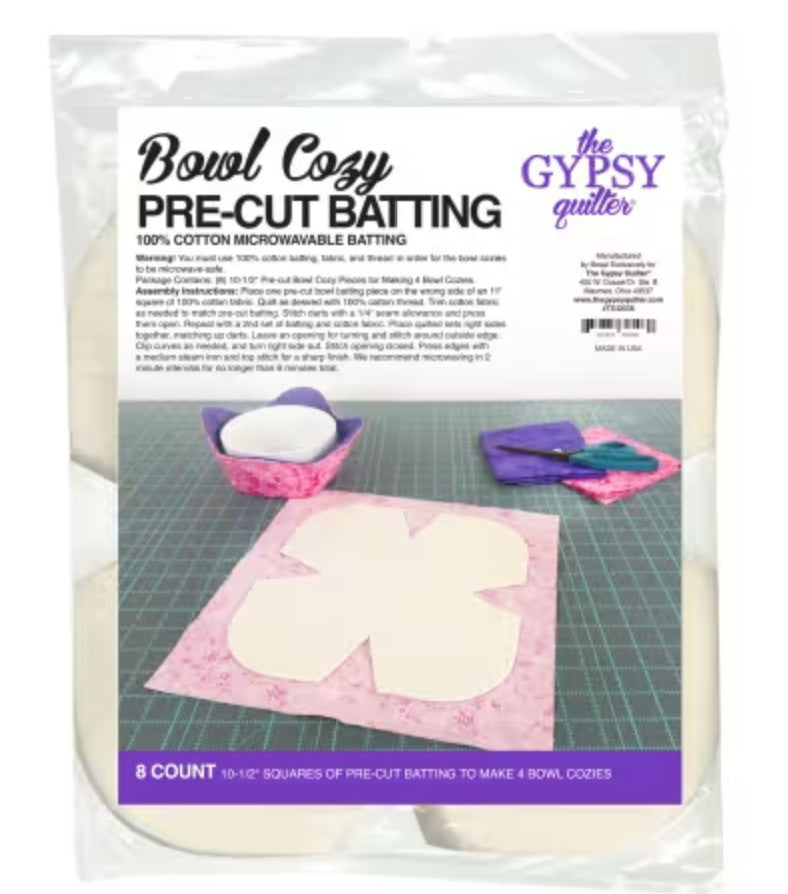 Bowl Cozy Pre-Cut Batting