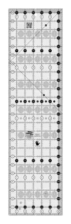 Creative Grids Left Handed Quilt Ruler 6-1/2in x 24-1/2in Rectangle