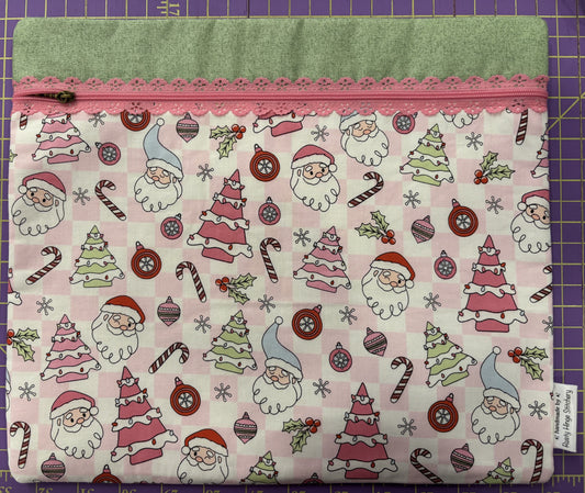 Christmas Canes and Trees Project Bag