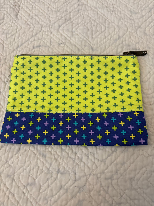 Toiletry Bag - Yellow Blue