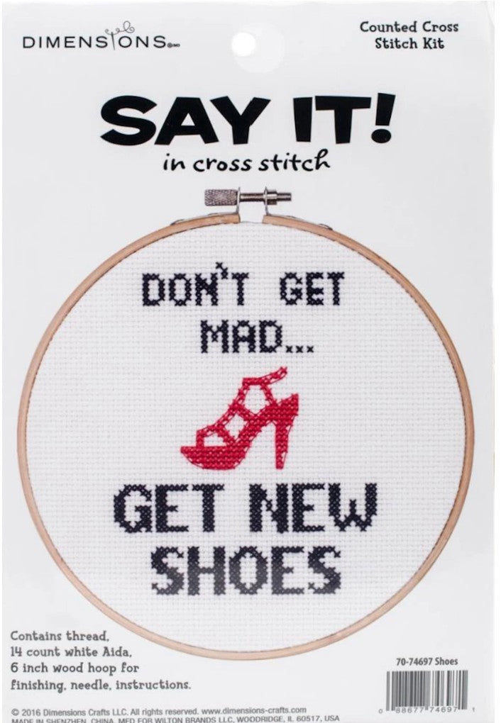 Say It in Cross Stitch Kit