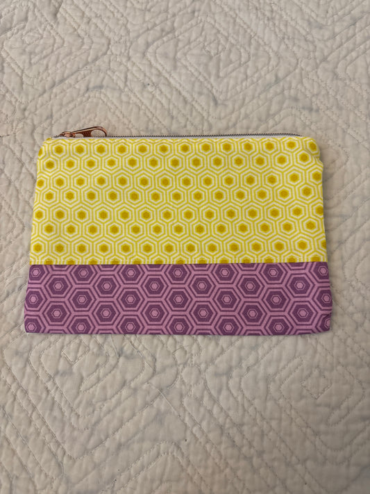 Toiletry Bag - Pink/Yellow