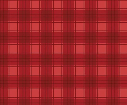 Evergreen Wishes Red Plaid
