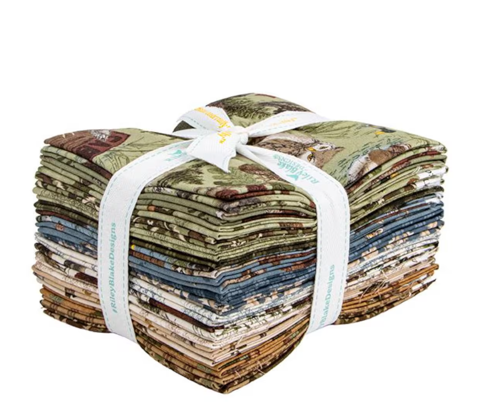 Fat Quarter Bundle Riley Blake Whispering Pines