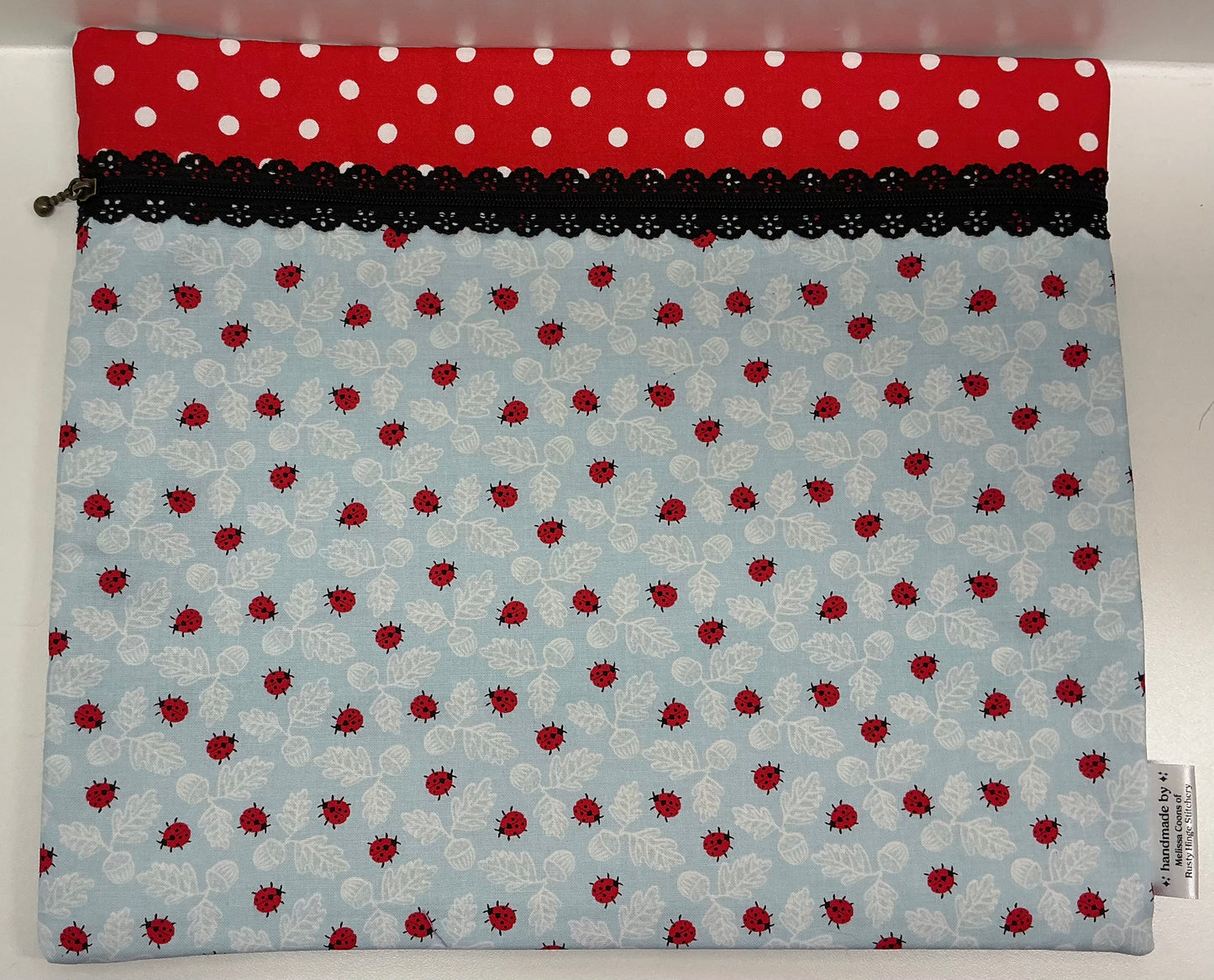 Lady Bug Project Bag