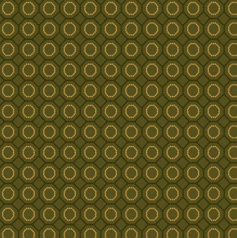 Green Dotted Hexies