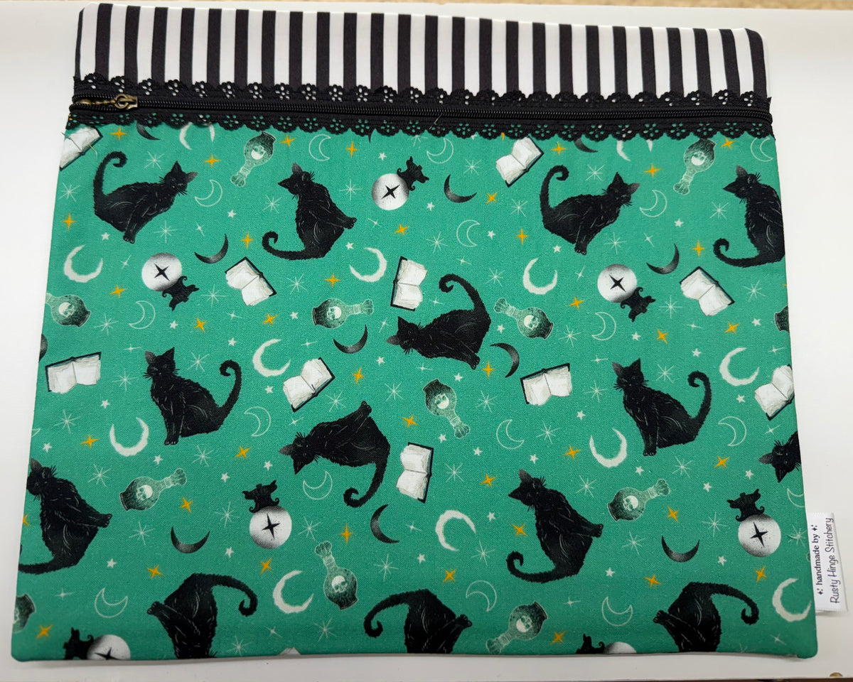 Halloween Black Cats Project Bag