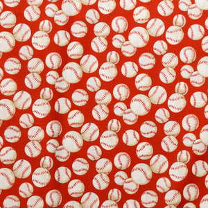Baseballs red
