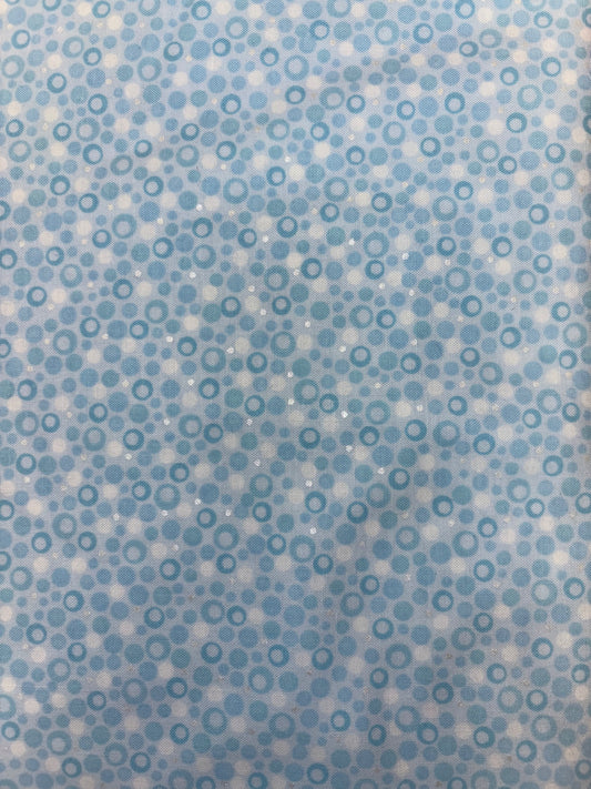 Celestial Lights Dots Blue