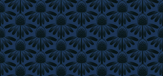 Anna Maria Textiles Indelible Coneflower Night