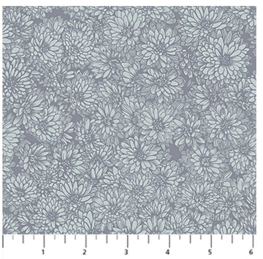 Anna Maria Textiles Indelible Soft Mums Stone