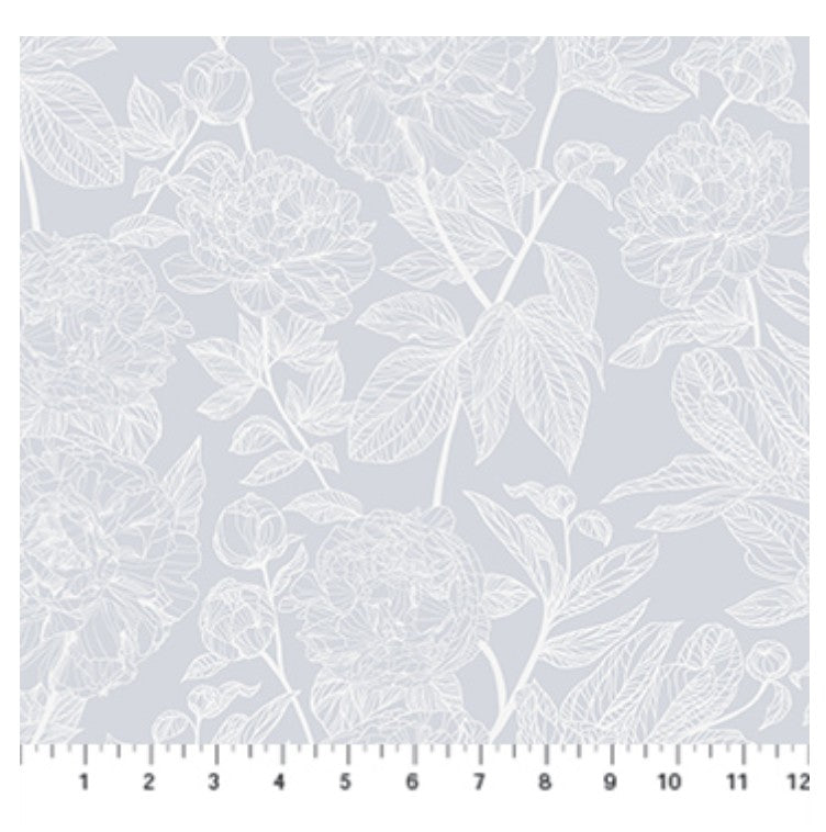 Anna Maria Textiles Indelible Soft Peony Wing
