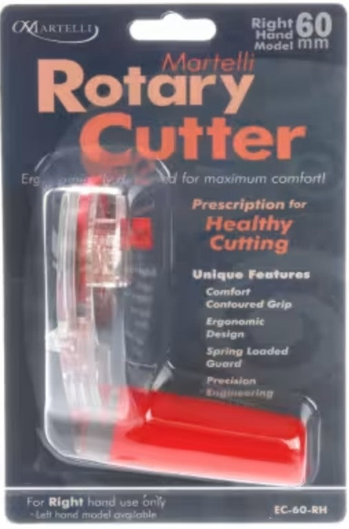 Martelli Right-Handed 60mm Rotary Cutter