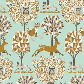 Natural Wonder Enchanted Forest on Blue