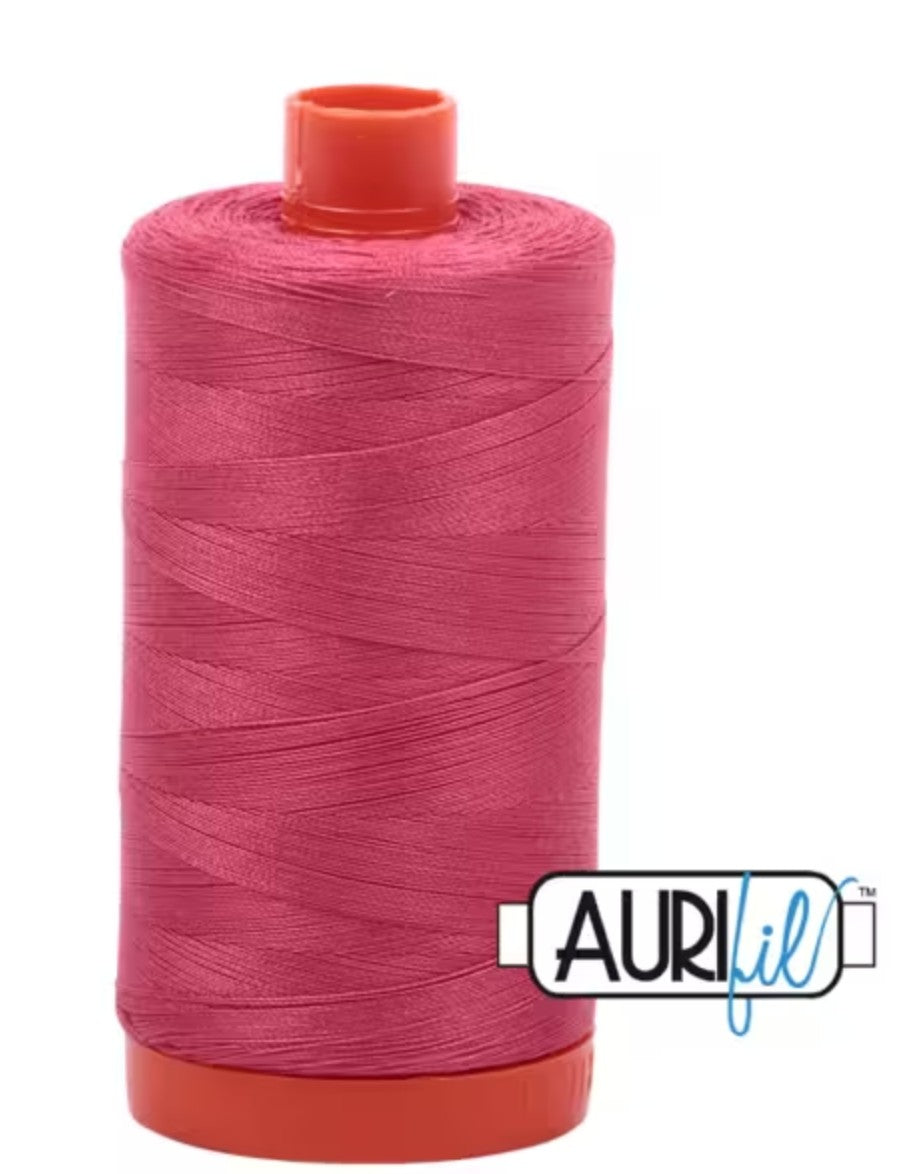 Mako Cotton Thread Solid 50wt 1422yds Peony