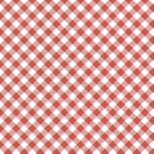 Prairie Sisters Gingham Red