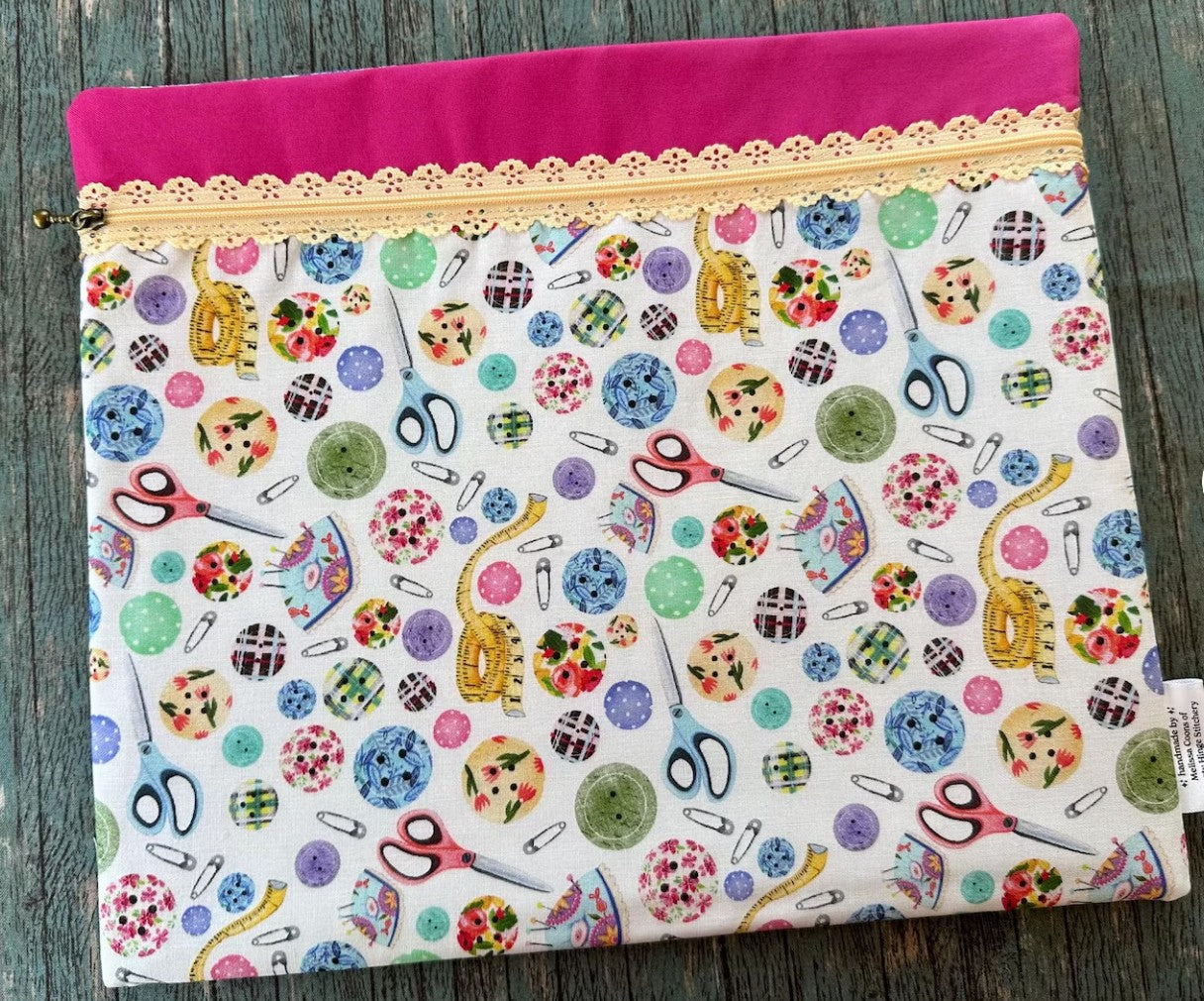 Sewing Notions Project Bag