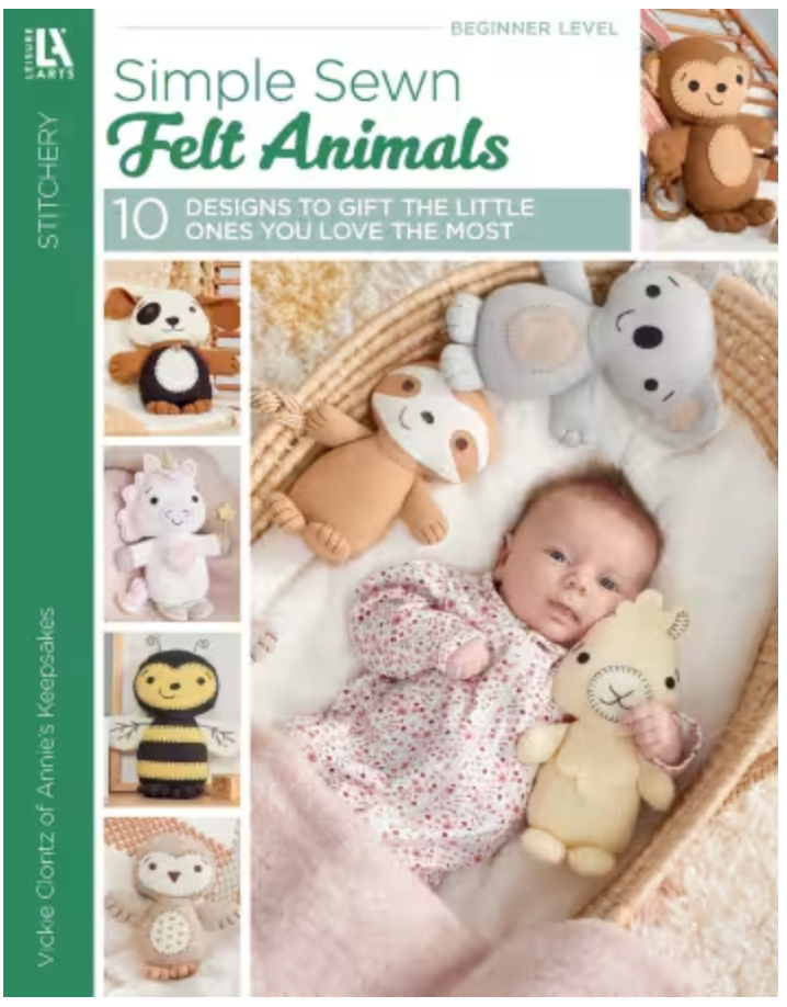 Simple Sewn Felt Animals