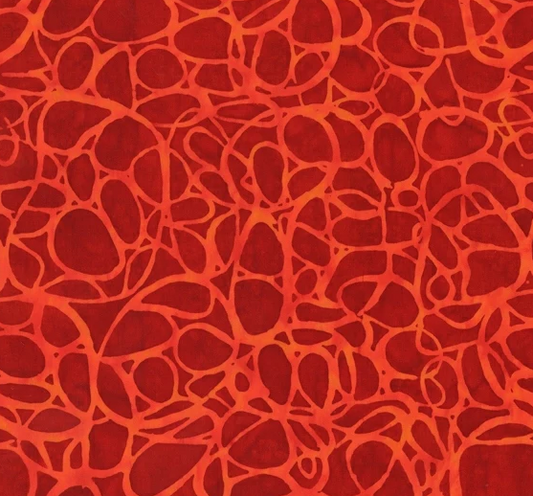 Swirls in Crimson